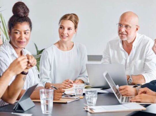 Best PR firms photo of business people meeting